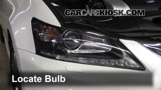 2013 Lexus GS350 3.5L V6 Luces Luz de estacionamiento (reemplazar foco)